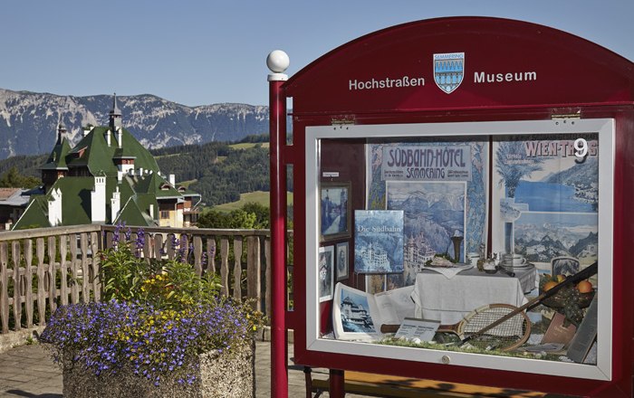 Hochstraßenmuseum, © Wiener Alpen, Foto: Bene Croy