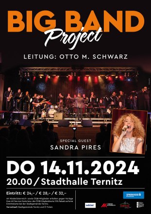 BigBand Project - Plakat, © Helmuth Fink, Mia Mideas