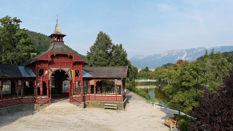 Pavillion in Payerbach, © Gemeinde Payerbach, Foto Franz Zwickl