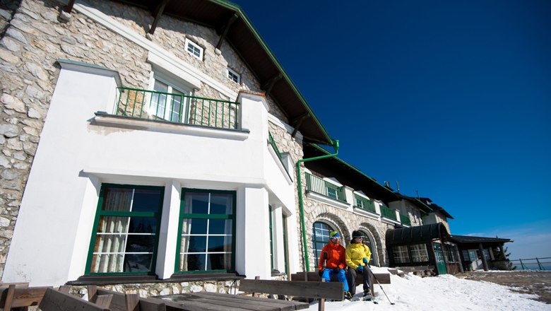 Raxalpen Berggasthof im Winter, © Wiener Alpen - Ziegler