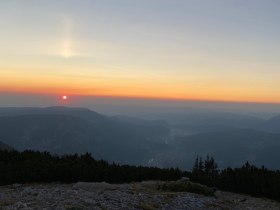 Sonnenaufgang Jakobskogel, © Wiener Alpen