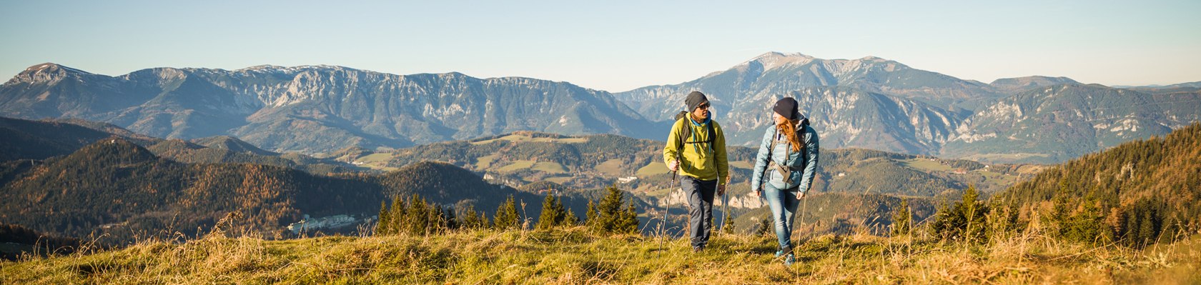 Herbstwandern auf der Rax, © Wiener Alpen/Fülöp