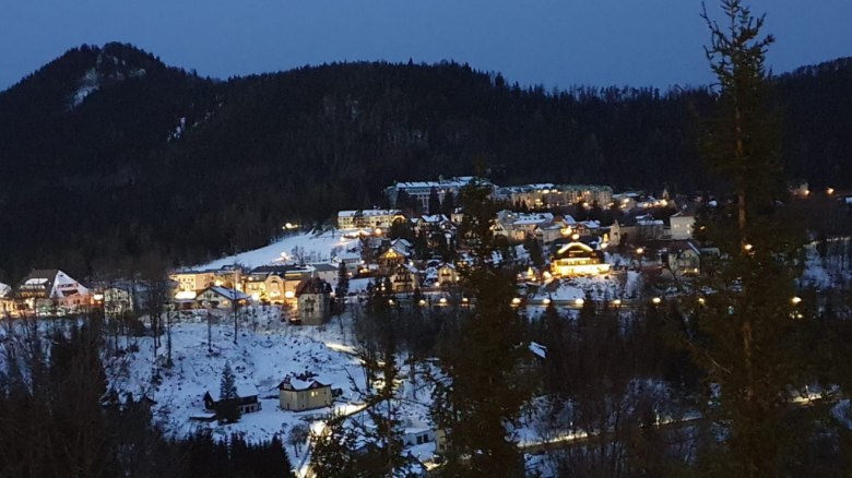 Semmering bei Nacht, © Irene Beckmann