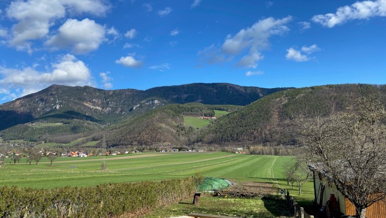 Aussicht von der Terrasse, © Wiener Alpen