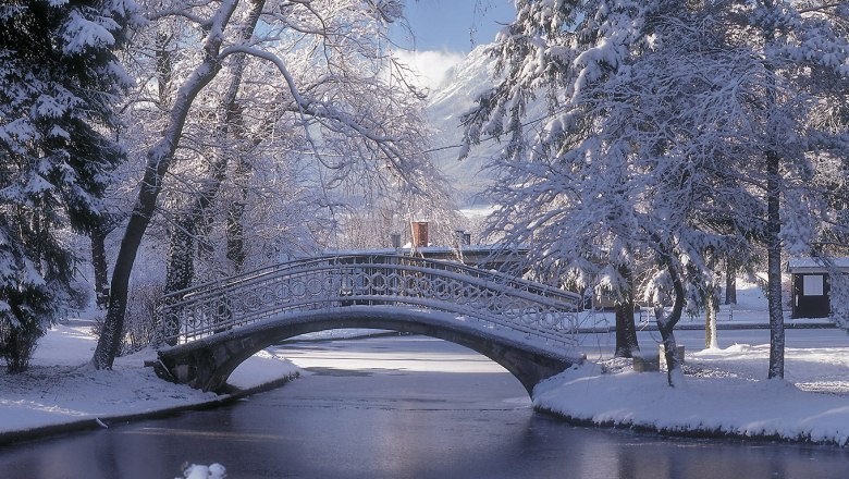 Lenaubrücke im Kurpark, © Marktgemeinde Reichenau