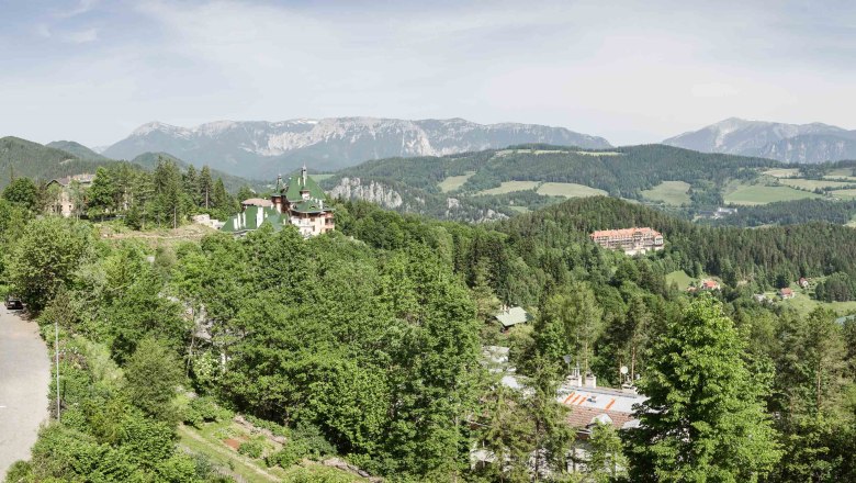 Aussicht vom Hotel, © Sebastian Freiler