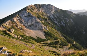 Schlangenweg von oben, © Wiener Alpen in Niederösterreich - Semmering Rax