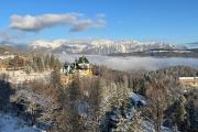 Blick vom Panoramahotel Wagner auf die Winterlandschaft, © Irene Beckmann